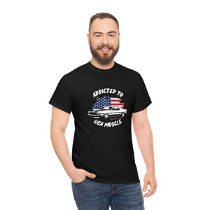 Addicted To USA Muscle T-Shirt